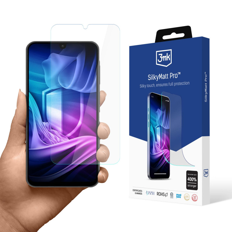 Matinė apsauginė plėvelė 3mk Silky Matt Pro, skirta Samsung Galaxy A26 5G