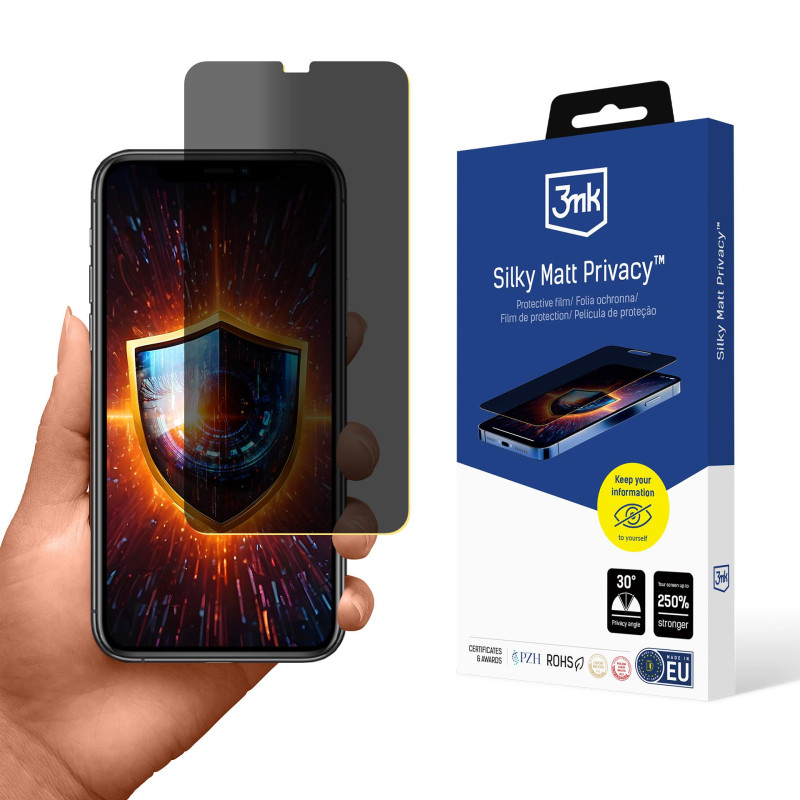 3mk šilkinė matinė ekrano apsauga, skirta Apple iPhone 11 Pro Max