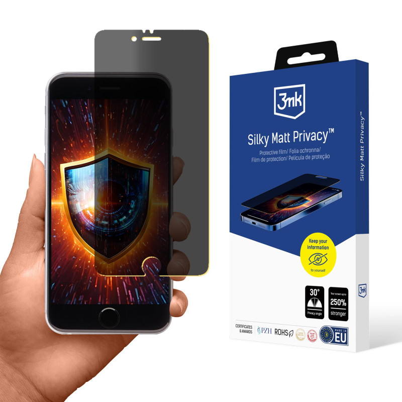 Privatumo ekrano apsauga matinė 3mk šilkinė matinė privatumo plėvelė Apple iPhone 6S