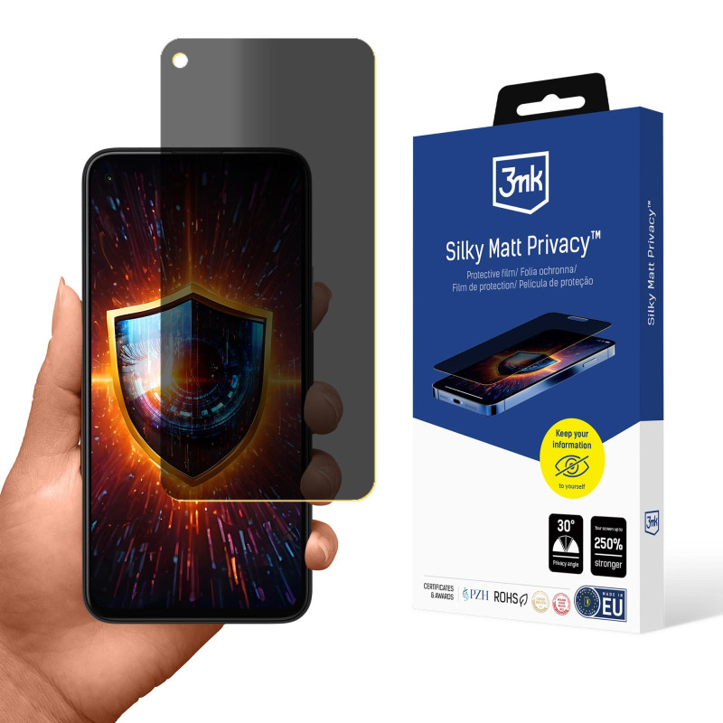 Privatumo ekrano apsauga 3mk Silky Matt Privacy, skirta „Google Pixel 4A“