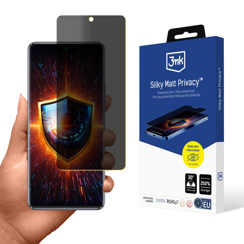 Privatumo ekrano apsauga 3mk Silky Matt Privacy, skirta Huawei Nova 9 SE