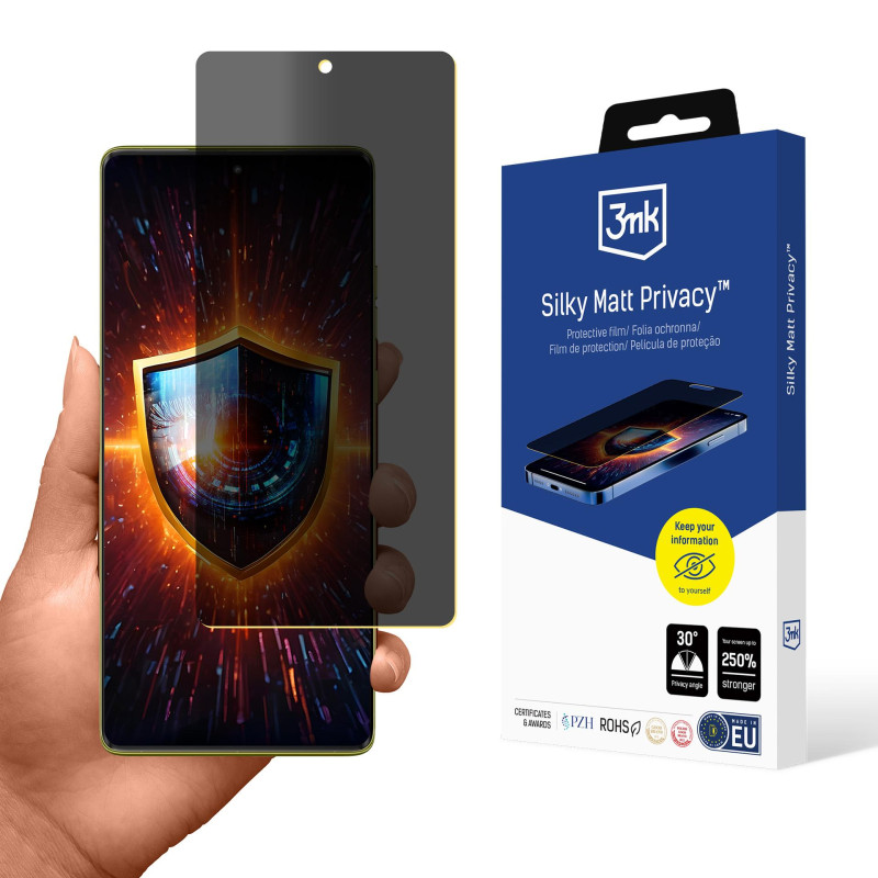3mk Silky Matt Privacy ekrano apsauga Motorola Moto G85