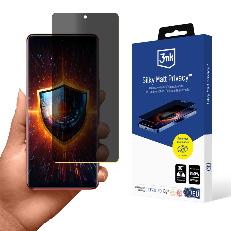 Privatumo ekrano apsauga 3mk Silky Matt Privacy, skirta Infinix Note 30 VIP