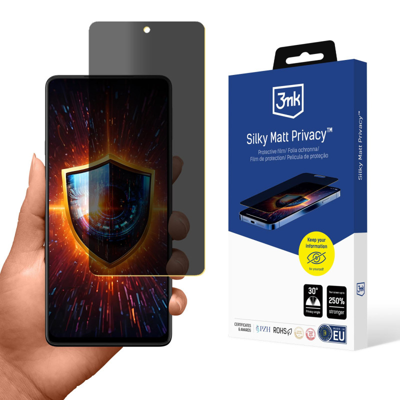 3mk šilkinė matinė ekrano apsauga, skirta „Motorola Edge 20“
