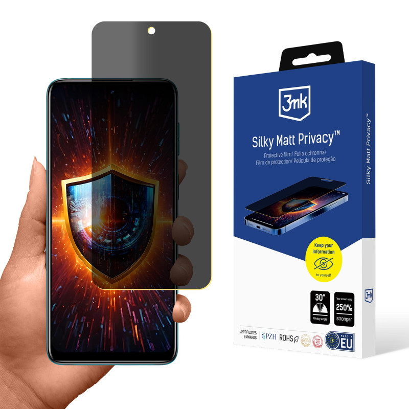 3mk Silky Matt Privacy ekrano apsauga Motorola Moto G42