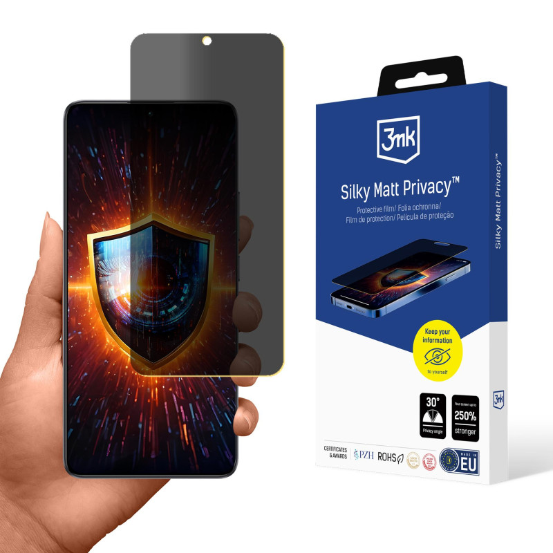 Privatumo ekrano apsauga 3mk Silky Matt Privacy, skirta Xiaomi Poco F6