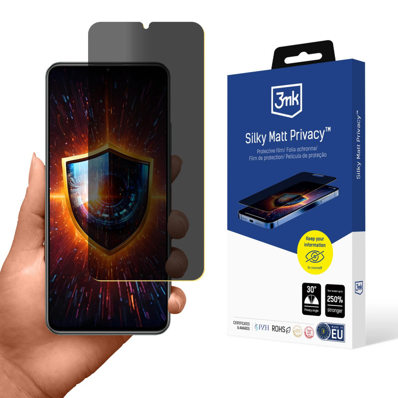 3mk šilkinis matinis ekrano apsauginis sluoksnis, skirtas „Realme C61“