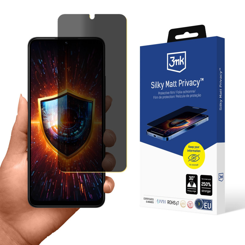 Privatumo plėvelė 3mk šilkinė matinė, skirta „Xiaomi Redmi 14C“ / „POCO C75“ / „Redmi A4 5G“