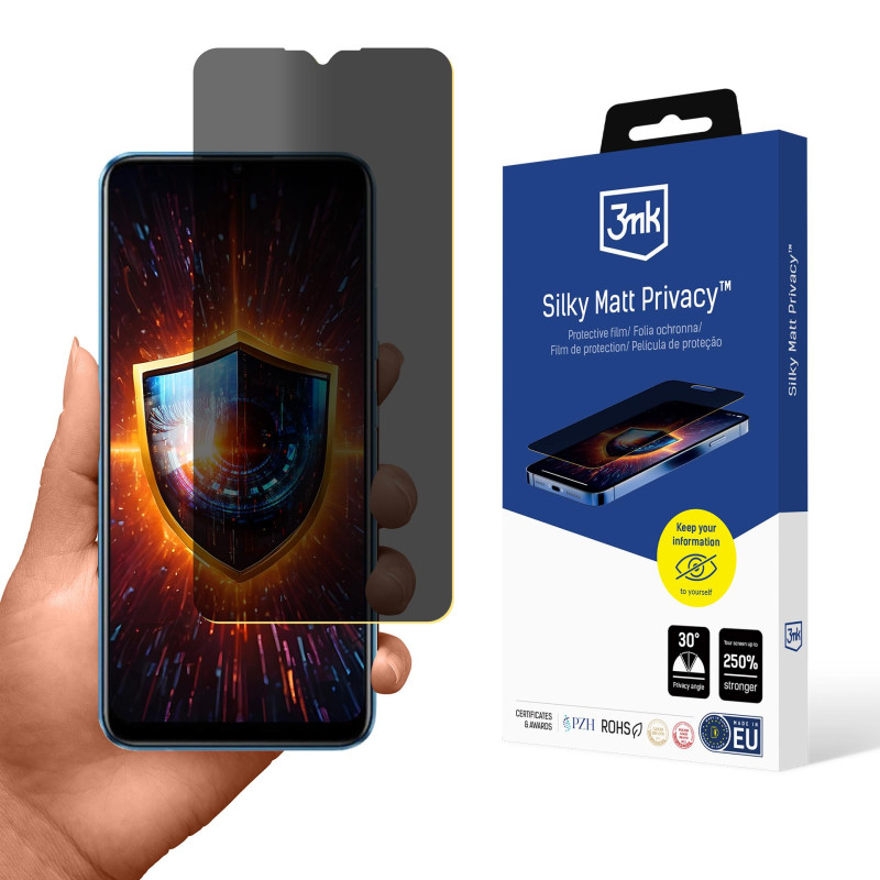 3mk šilkinė matinė ekrano apsauga, skirta „Realme C11 2021“