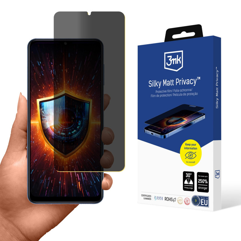 3mk šilkinė matinė ekrano apsauga, skirta „Samsung Galaxy M12“