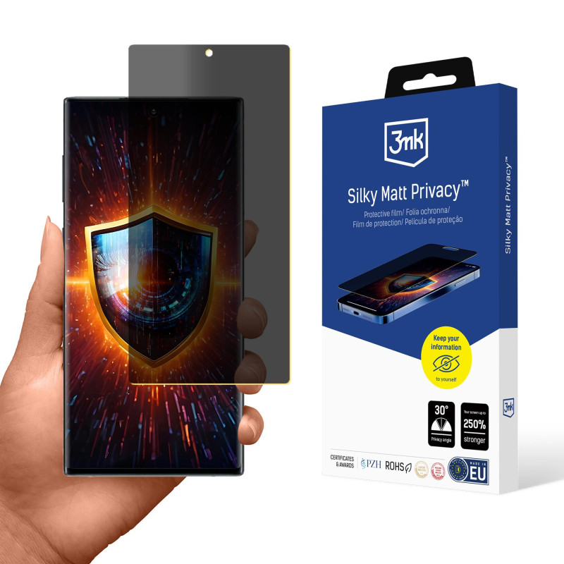3mk šilkinė matinė ekrano apsauga, skirta „Samsung Galaxy Note 10“