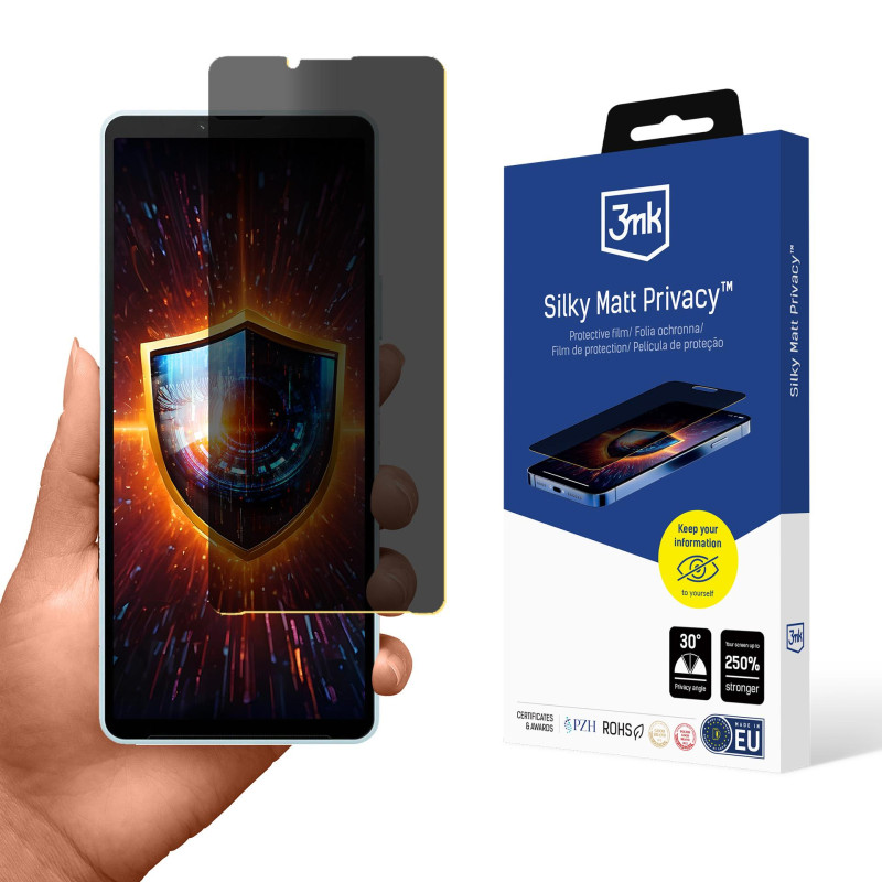 Privatumo ekrano apsauga 3mk Silky Matt Privacy, skirta Sony Xperia 10 VI
