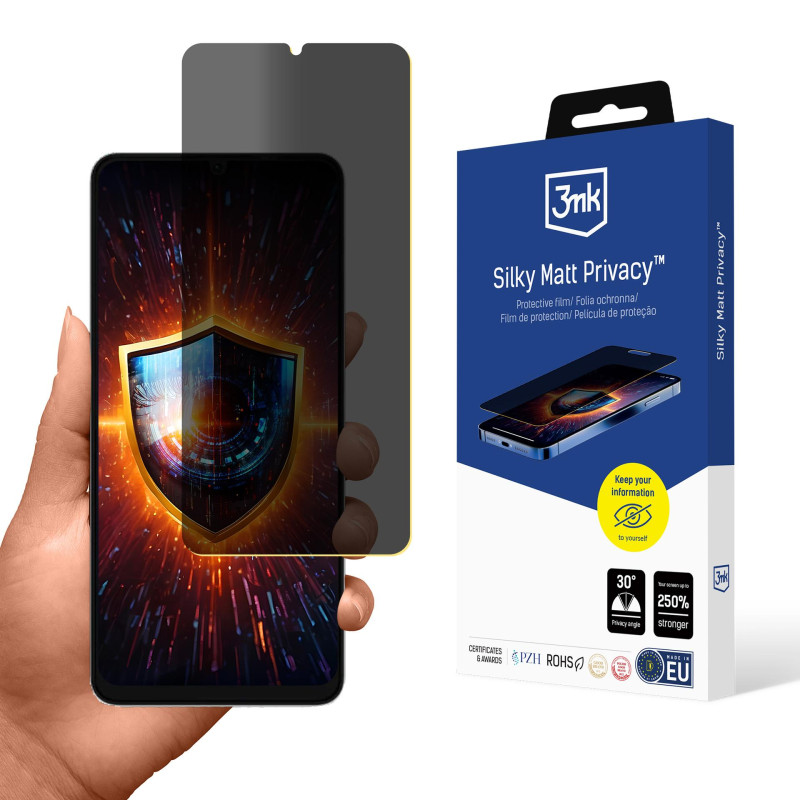 3mk Šilkinė Matinė Privatumo Ekrano Apsauginė Dėžė, skirta „UleFone Note 21“