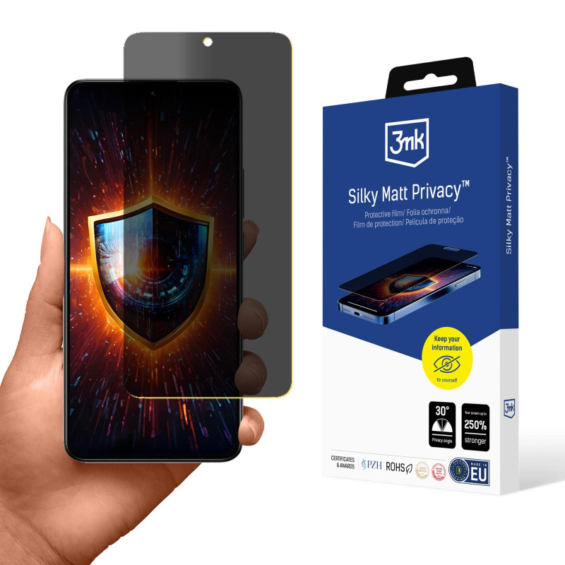 Privatumo ekrano apsauga 3mk Silky Matt Privacy, skirta Xiaomi 13T