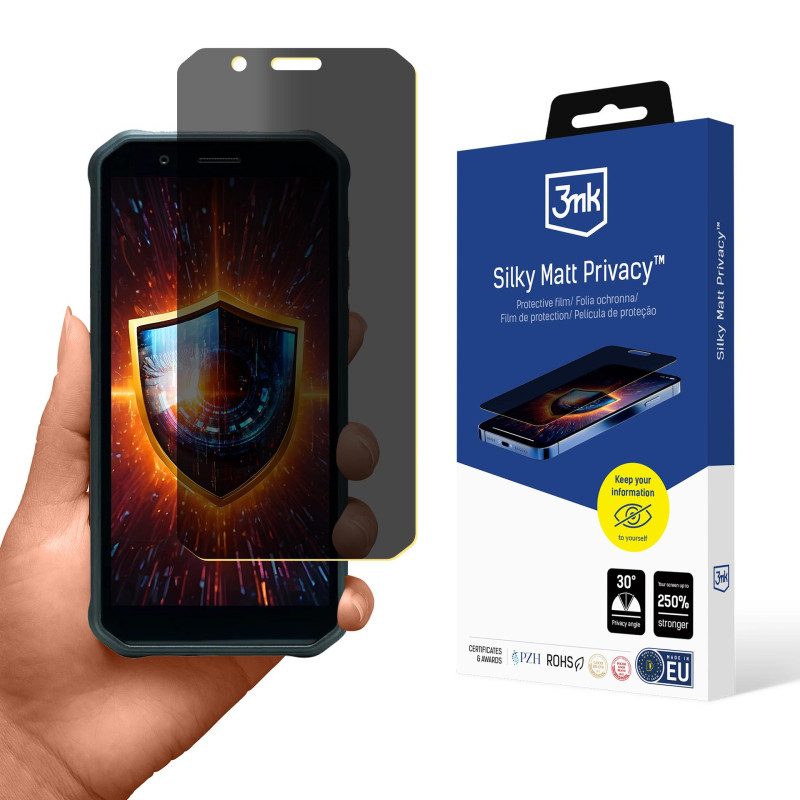 Privatumo ekrano apsauga 3mk Silky Matt Privacy, skirta MyPhone Hammer Energy X