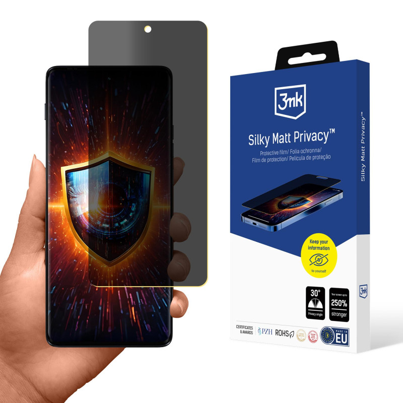 3mk šilkinė matinė ekrano apsauga, skirta „Motorola Edge 2024“