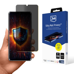 Privatumo ekrano apsauga 3mk Silky Matt Privacy, skirta Xiaomi Mi Note 10 Lite