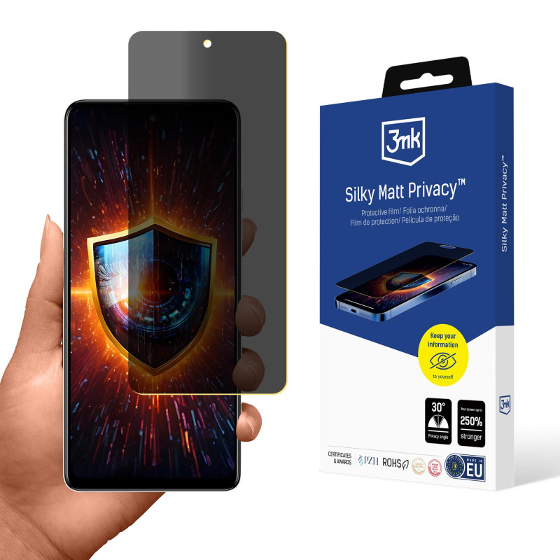 Privatumo ekrano apsauga matinė 3mk šilkinė matinė apsauga, skirta „Tecno Spark 10 Pro“