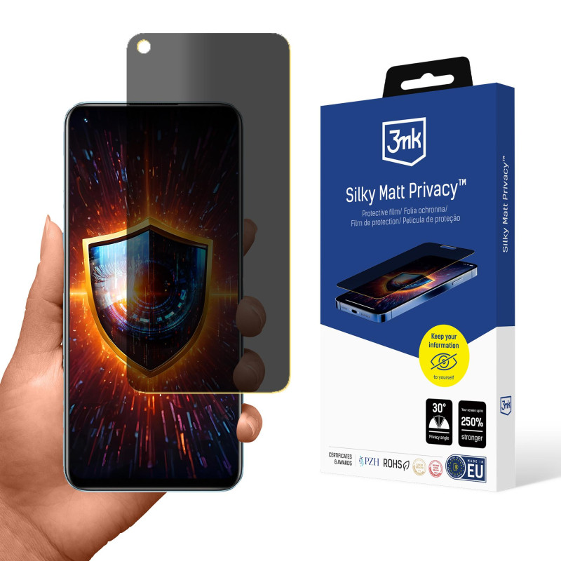 3mk šilkinė matinė ekrano apsauga, skirta „Realme 9 Pro“