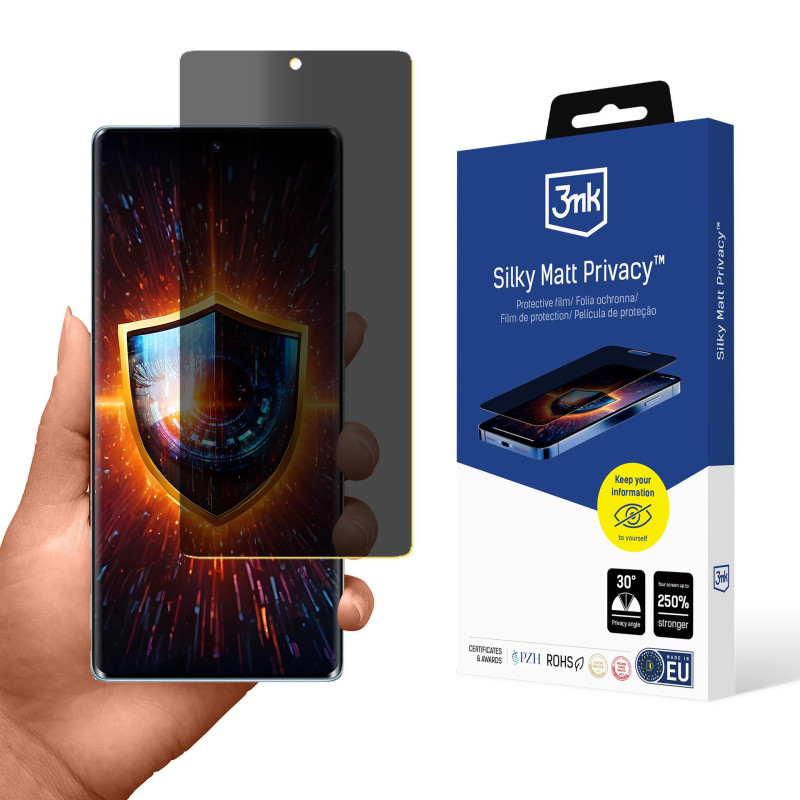 3mk šilkinė matinė ekrano apsauga, skirta „Honor 70“