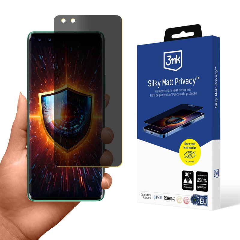 3mk Silky Matt Privacy ekrano apsauga, skirta Huawei Nova 11 Pro