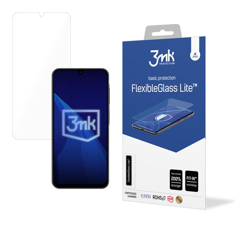 Hibridinis stiklas 3mk FlexibleGlass Lite™, skirtas Samsung Galaxy A26 5G