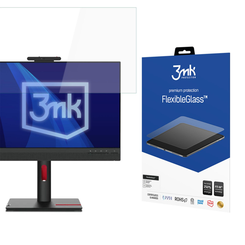 Hibridinis stiklas 3mk „FlexibleGlass“ „ThinkCentre Tiny-In-One 24 Gen 5“ – iki 25 colių