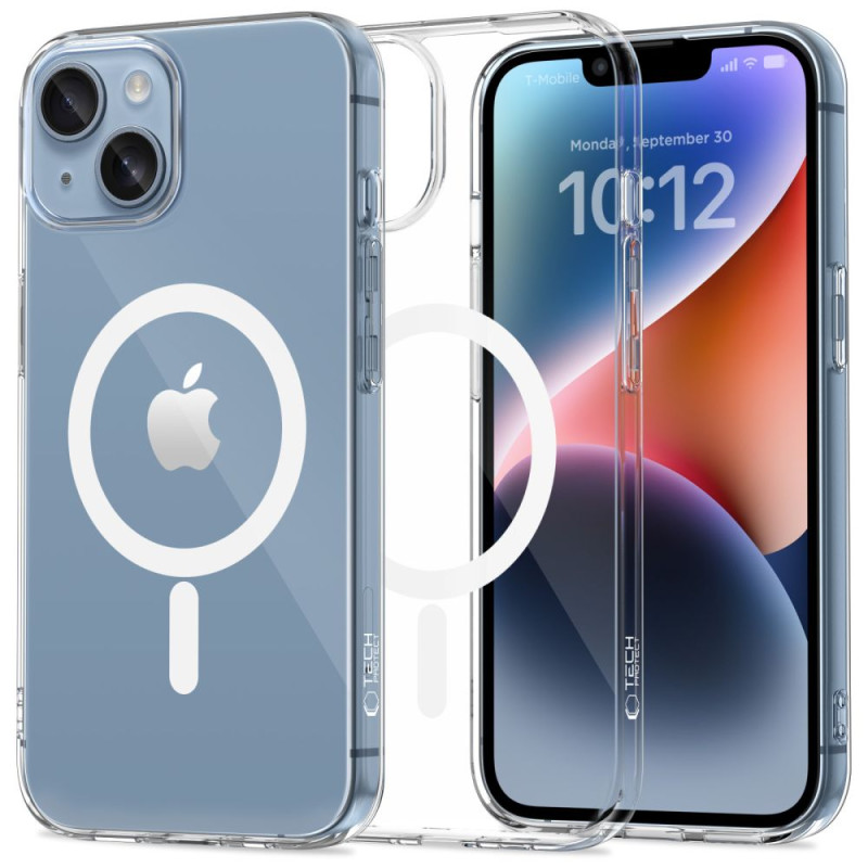„Tech-Protect FlexAir MagSafe“ dėklas, skirtas „iPhone 13 / 14“ – skaidrus