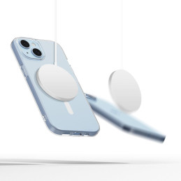„Tech-Protect FlexAir MagSafe iPhone 15“ dėklas – skaidrus