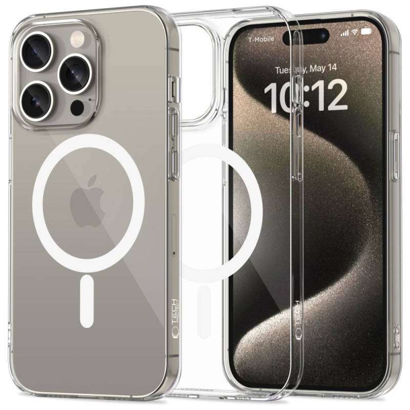 „Tech-Protect FlexAir MagSafe“ dėklas, skirtas „iPhone 15 Pro“ – skaidrus