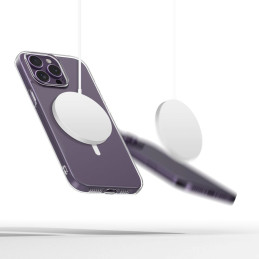 „Tech-Protect FlexAir MagSafe“ dėklas, skirtas „iPhone 14 Pro“ – skaidrus