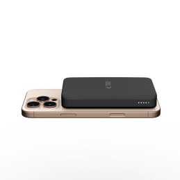 Išorinė baterija „Tech-Protect PB24 LifeMag QI2 MagSafe 10000 mAh“ – juoda