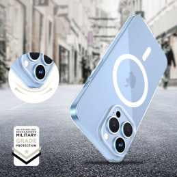 „Tech-Protect FlexAir MagSafe“ dėklas, skirtas „iPhone 13 Pro Max“ – skaidrus