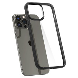 Spigen Ultra Hybrid dėklas iPhone 13 Pro - matinės juodos spalvos