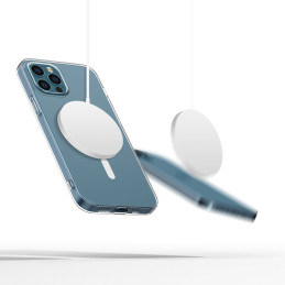 „Tech-Protect FlexAir MagSafe“ dėklas, skirtas „iPhone 12“ / „12 Pro“ – skaidrus