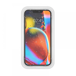 Spigen ALM Glass FC grūdintas stiklas iPhone 13 / 13 Pro / 14 - juodas 2 vnt.
