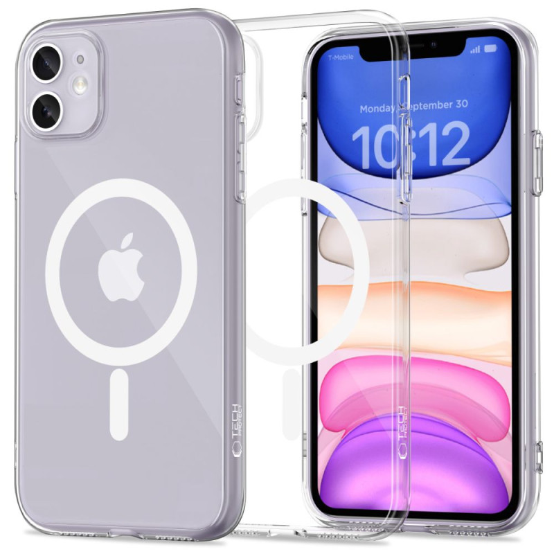„Tech-Protect FlexAir MagSafe iPhone 11“ dėklas – skaidrus