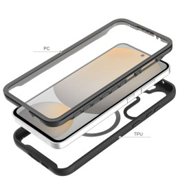 „Tech-Protect Defense360 MagSafe“ dėklas, skirtas „Samsung Galaxy S24 FE“ – juodas