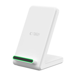 „Tech-Protect QI15W-A40“ belaidis įkroviklis – baltas