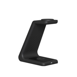 „Tech-Protect QI15W-A36“ 3in1 „Apple“ įkrovimo stotelė – juoda