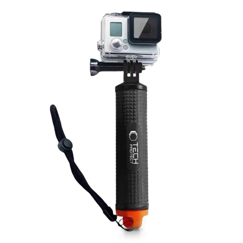 „Tech-Protect GA100“ rankena GoPro / DJI kameroms - juoda