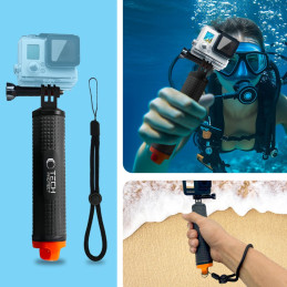 „Tech-Protect GA100“ rankena GoPro / DJI kameroms - juoda