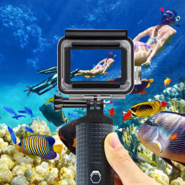 „Tech-Protect GA200“ vandeniui atsparus dėklas, skirtas „GoPro Hero 5 / 6 / 7“ – skaidrus