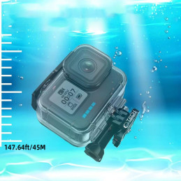 „Tech-Protect GA200“ vandeniui atsparus dėklas, skirtas „GoPro Hero 9 / 10 / 11 / 12“ – skaidrus
