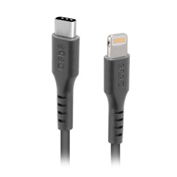 SBS TECABLELIGTC1K USB-C – „Lightning“ laidas 1 m – juodas