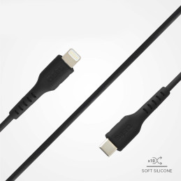SBS TECABLELIGTC1K USB-C – „Lightning“ laidas 1 m – juodas