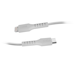 SBS TECABLELIGTC1W USB-C - Lightning kabelis, MFi sertifikuotas, 1 m - baltas