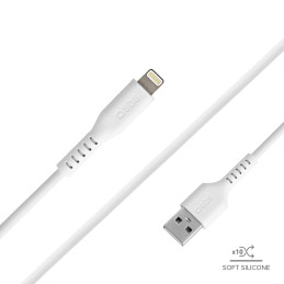SBS TECABLEUSBIP589W USB-A – Lightning kabelis – baltas