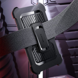 „Supcase Unicorn Beetle Pro“ dėklas, skirtas „Samsung Galaxy S24 FE“ – juodas
