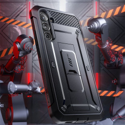 „Supcase Unicorn Beetle Pro“ dėklas, skirtas „Samsung Galaxy S24 FE“ – juodas